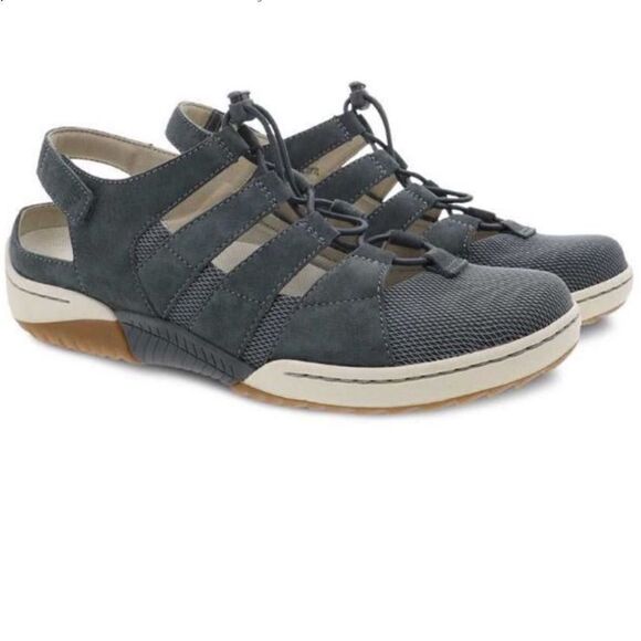 Dansko Women’s Sneaker Riona Slate Blue size 37 - Picture 1 of 8